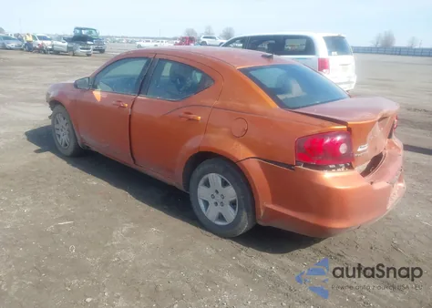 2011 Dodge Avenger Express из США, поврежденный, VIN 1B3BD4FB2BN616965